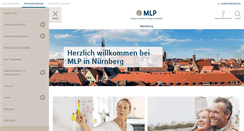 Desktop Screenshot of mlp-nuernberg.de